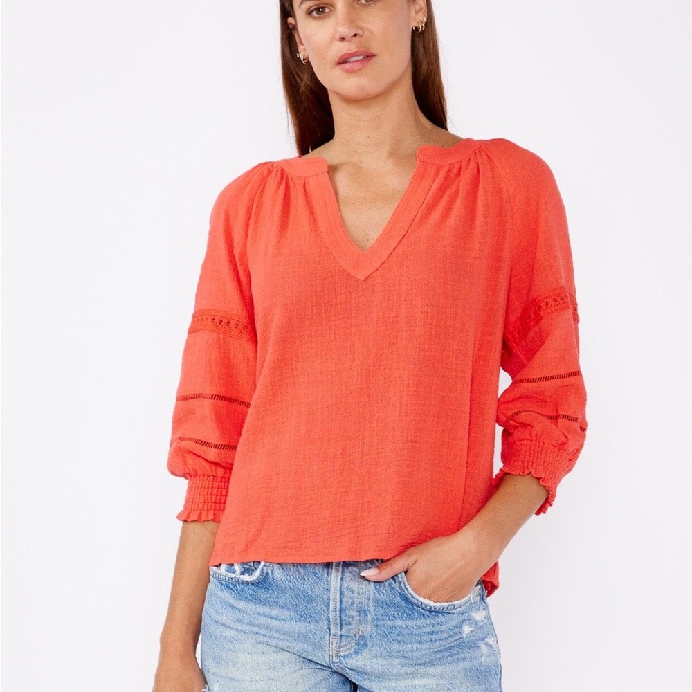 Women's Red Blouse